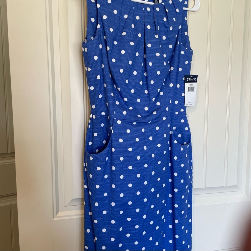 Chaps sleeveless dress!